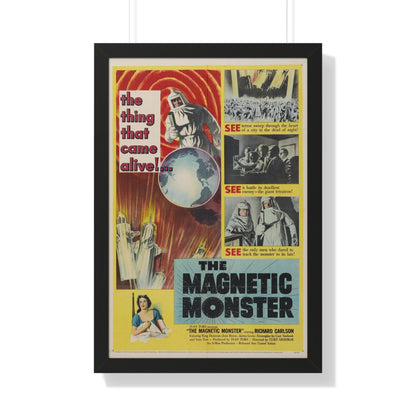 THE MAGNETIC MONSTER 1953 - Framed Movie Poster-20" x 30"-The Sticker Space