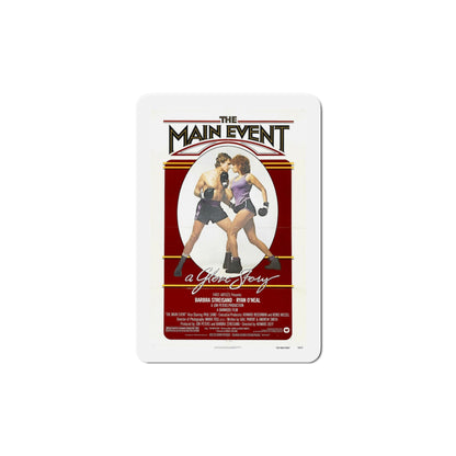The Main Event 1979 Movie Poster Die-Cut Magnet-6 × 6"-The Sticker Space