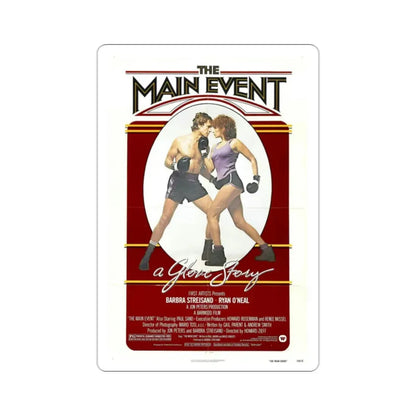 The Main Event 1979 Movie Poster STICKER Vinyl Die-Cut Decal 2 Inch - The Sticker Space
