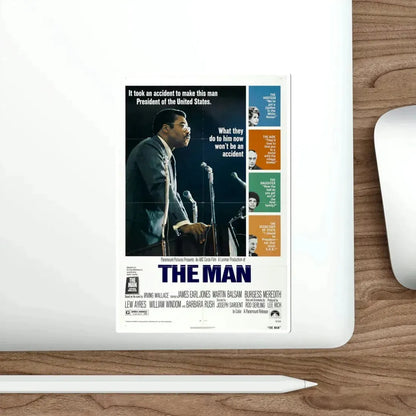 The Man 1972 Movie Poster STICKER Vinyl Die-Cut Decal - The Sticker Space