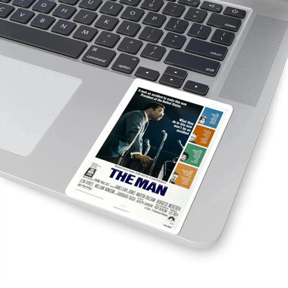 The Man 1972 Movie Poster - STICKER Vinyl Kiss-Cut Decal - The Sticker Space