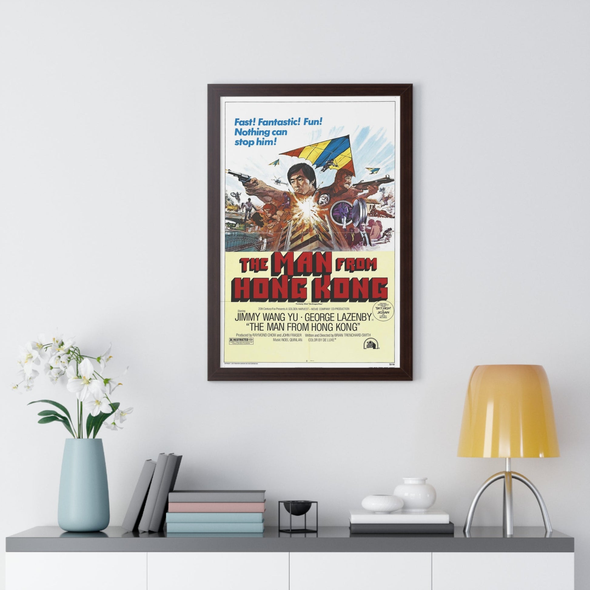 THE MAN FROM HONG KONG 1975 - Framed Movie Poster-The Sticker Space