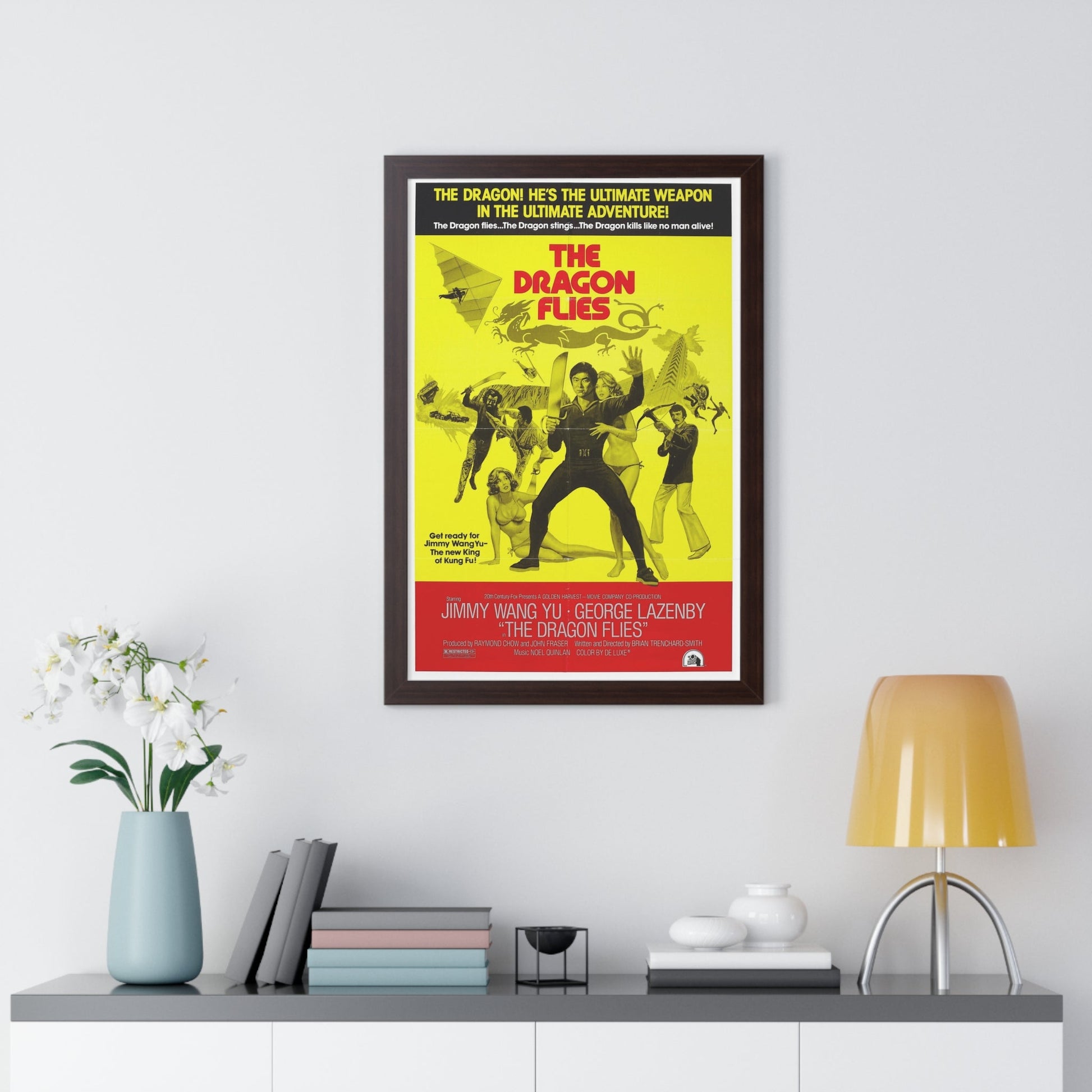 THE MAN FROM HONG KONG (2) 1975 - Framed Movie Poster-The Sticker Space