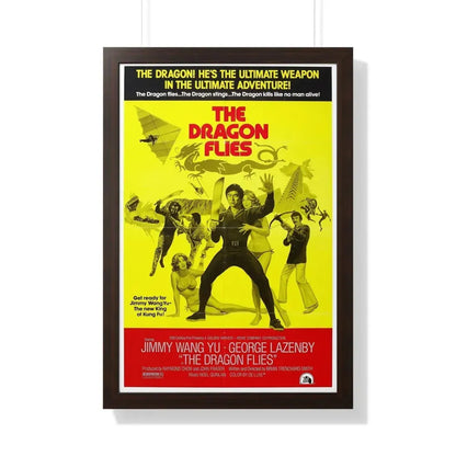 THE MAN FROM HONG KONG (2) 1975 - Framed Movie Poster 20" x 30" Walnut - The Sticker Space