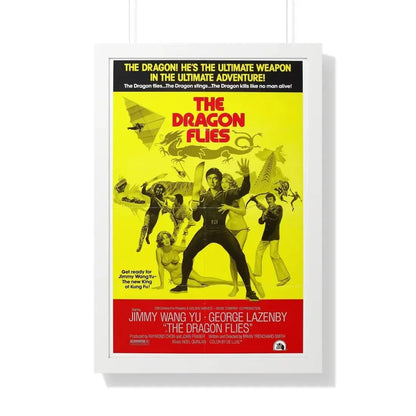 THE MAN FROM HONG KONG (2) 1975 - Framed Movie Poster 20" x 30" White - The Sticker Space