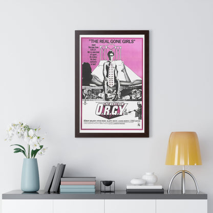 THE MAN FROM O.R.G.Y. 1970 - Framed Movie Poster-The Sticker Space