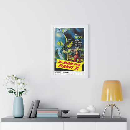 THE MAN FROM PLANET X 1951 - Framed Movie Poster-The Sticker Space