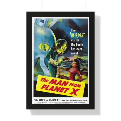 THE MAN FROM PLANET X 1951 - Framed Movie Poster-16″ x 24″-The Sticker Space