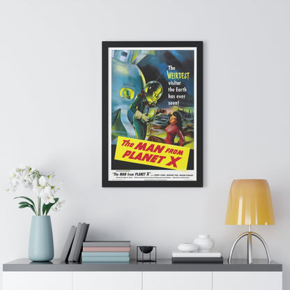 THE MAN FROM PLANET X 1951 - Framed Movie Poster-The Sticker Space