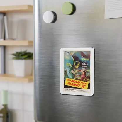 The Man from Planet X 1951 Movie Poster Refrigerator Magnet - The Sticker Space