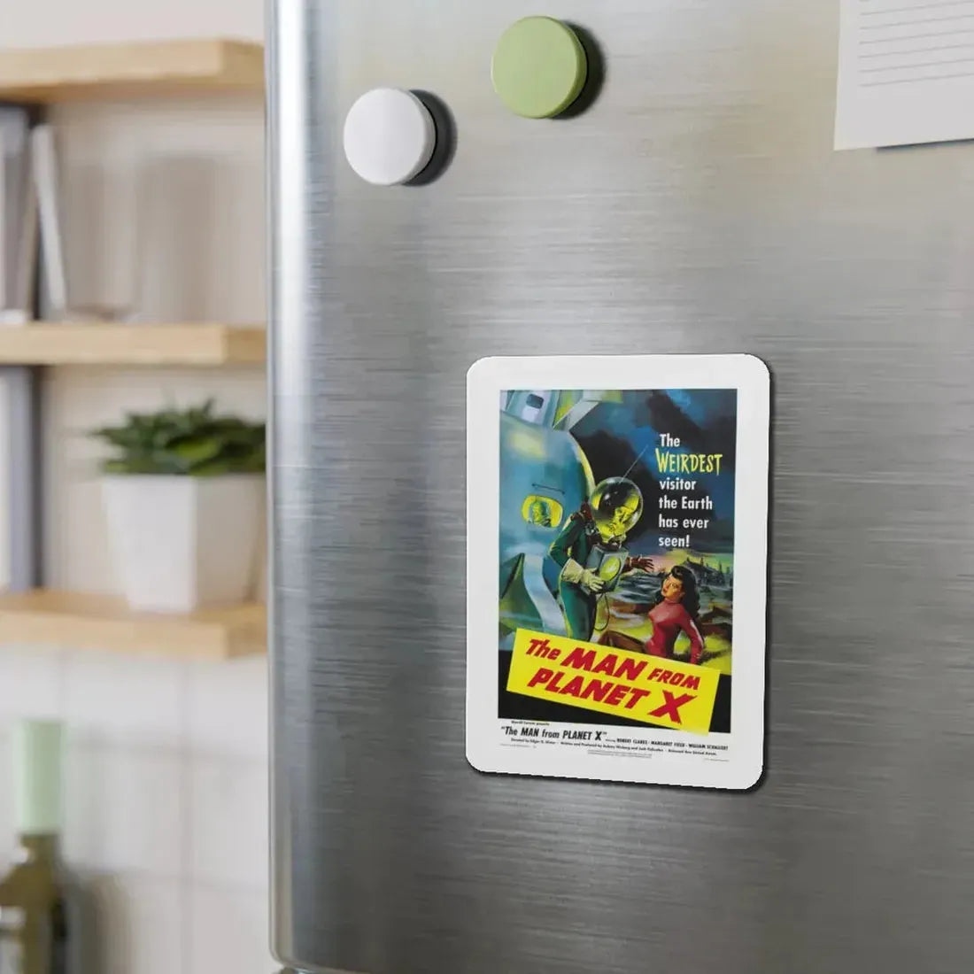 THE MAN FROM PLANET X 1951 Movie Poster - Refrigerator Magnet - The Sticker Space