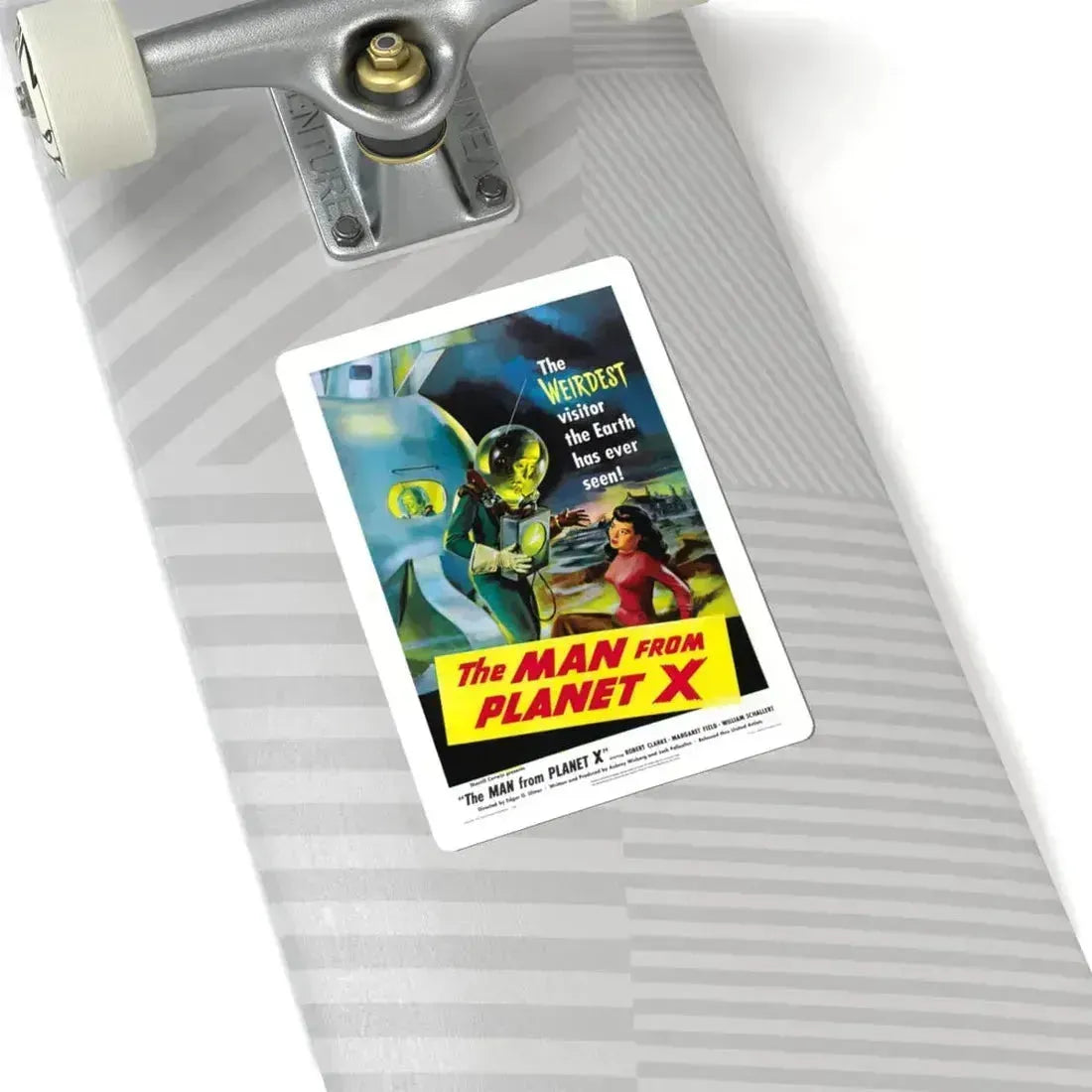 THE MAN FROM PLANET X 1951 Movie Poster - STICKER Vinyl Kiss-Cut Decal - The Sticker Space
