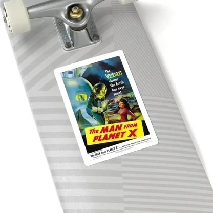 THE MAN FROM PLANET X 1951 Movie Poster - STICKER Vinyl Kiss-Cut Decal - The Sticker Space