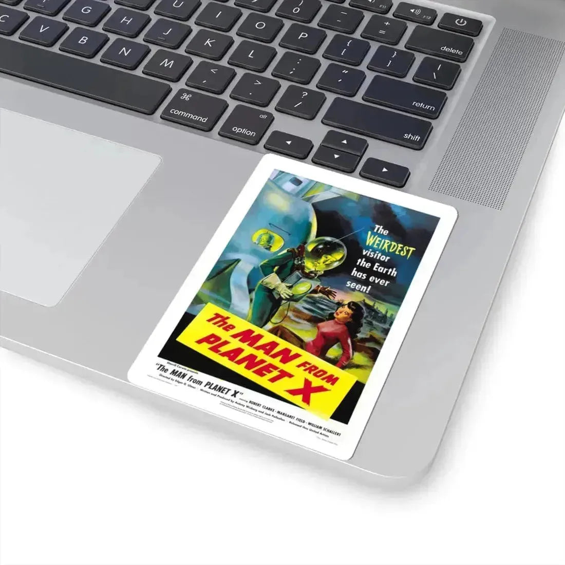 THE MAN FROM PLANET X 1951 Movie Poster - STICKER Vinyl Kiss-Cut Decal - The Sticker Space