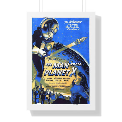 THE MAN FROM PLANET X (2) 1951 - Framed Movie Poster-16″ x 24″-The Sticker Space