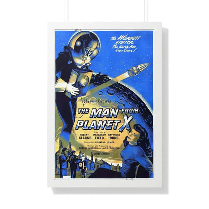 THE MAN FROM PLANET X (2) 1951 - Framed Movie Poster 20" x 30" White - The Sticker Space
