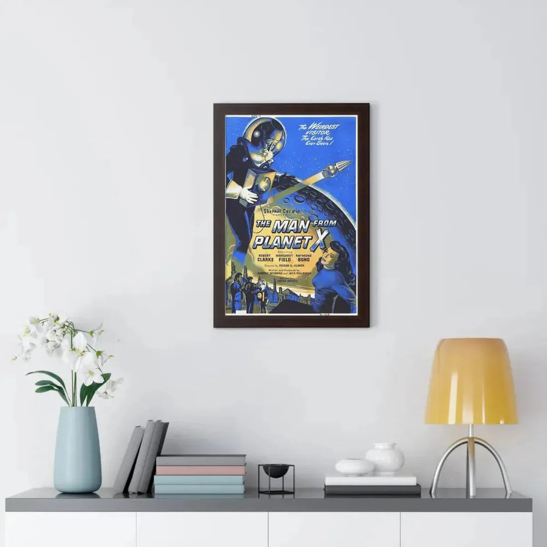 THE MAN FROM PLANET X (2) 1951 - Framed Movie Poster - The Sticker Space