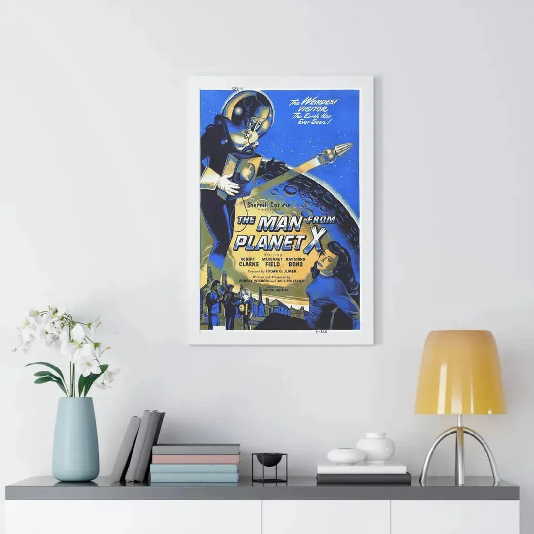 THE MAN FROM PLANET X (2) 1951 - Framed Movie Poster - The Sticker Space