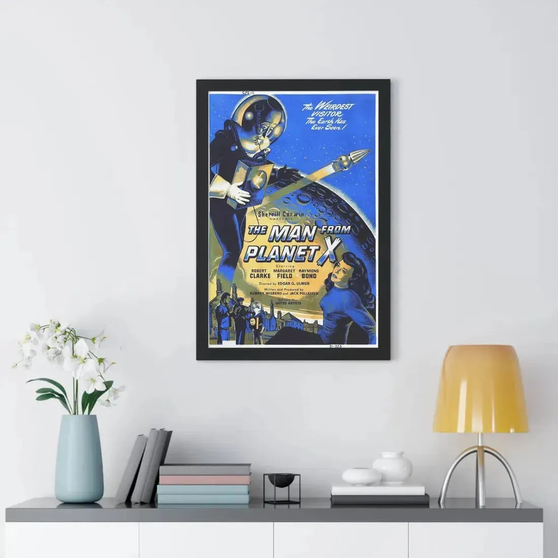 THE MAN FROM PLANET X (2) 1951 - Framed Movie Poster - The Sticker Space