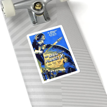 THE MAN FROM PLANET X (2) 1951 Movie Poster - STICKER Vinyl Kiss-Cut Decal - The Sticker Space