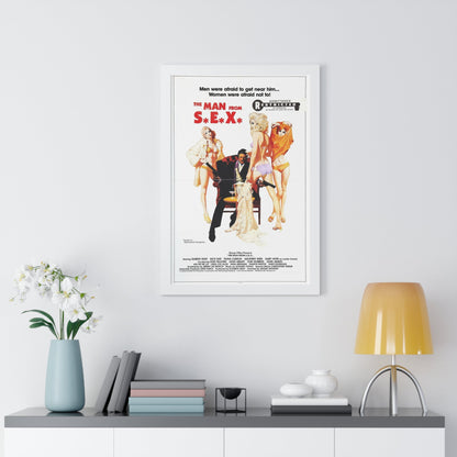 THE MAN FROM SEX 1979 - Framed Movie Poster-The Sticker Space