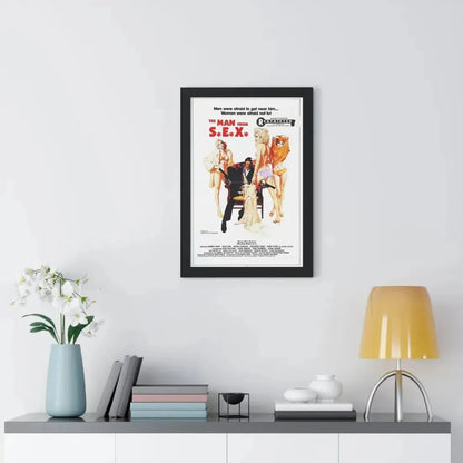 THE MAN FROM SEX 1979 - Framed Movie Poster - The Sticker Space