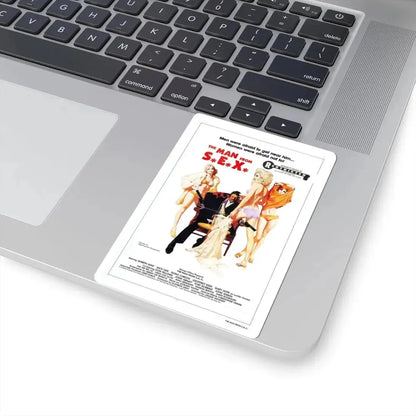 THE MAN FROM SEX 1979 Movie Poster - STICKER Vinyl Kiss-Cut Decal - The Sticker Space