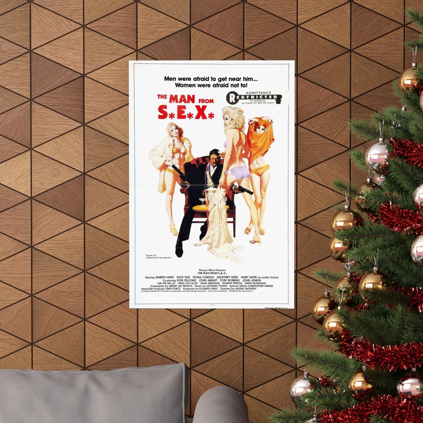 THE MAN FROM SEX 1979 - Paper Movie Poster-The Sticker Space