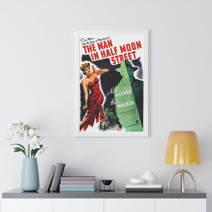 THE MAN IN HALF MOON STREET 1945 - Framed Movie Poster-The Sticker Space