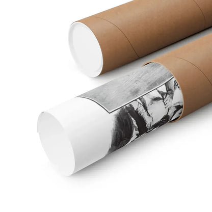 THE MAN WHO FINALLY DIED 1963 - Paper Movie Poster - The Sticker Space