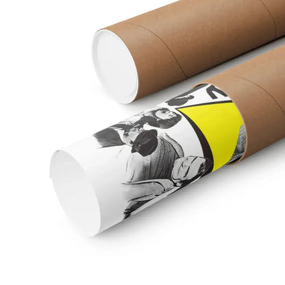 THE MAN WHO FINALLY DIED 1963 - Paper Movie Poster - The Sticker Space