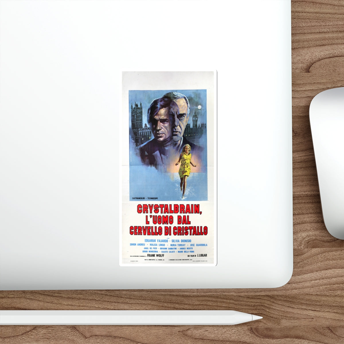 THE MAN WHO LIVED TWICE 1936 Movie Poster STICKER Vinyl Die-Cut Decal-The Sticker Space