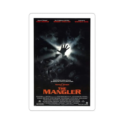 The Mangler 1995 Movie Poster STICKER Vinyl Die-Cut Decal 3 Inch - The Sticker Space