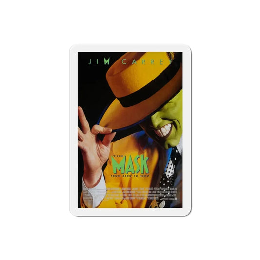 The Mask 1994 Movie Poster Refrigerator Magnet 2 Inch - The Sticker Space