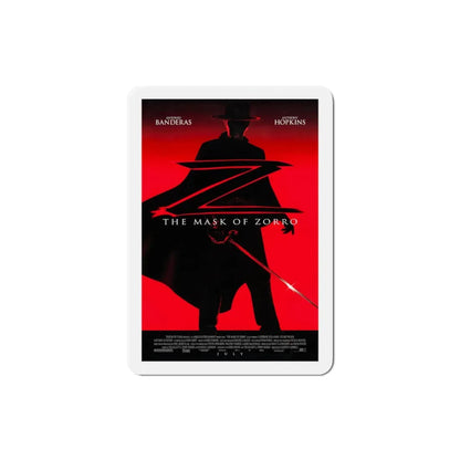 The Mask of Zorro 1998 Movie Poster Refrigerator Magnet 3 Inch - The Sticker Space