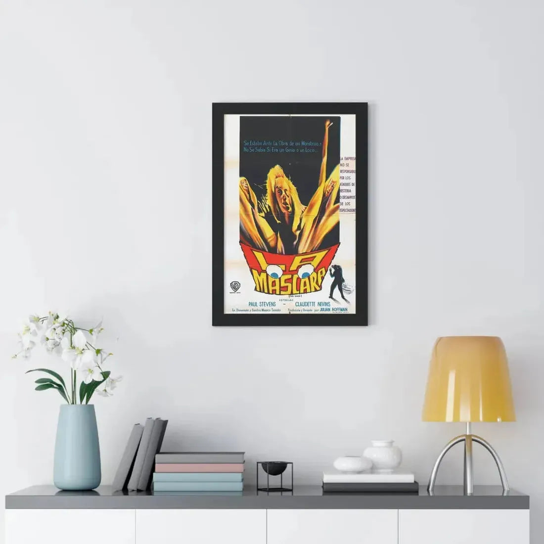 THE MASK (SPANISH) 1961 - Framed Movie Poster - The Sticker Space