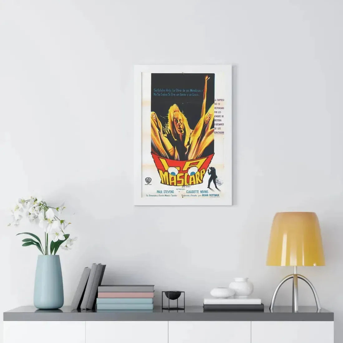 THE MASK (SPANISH) 1961 - Framed Movie Poster - The Sticker Space