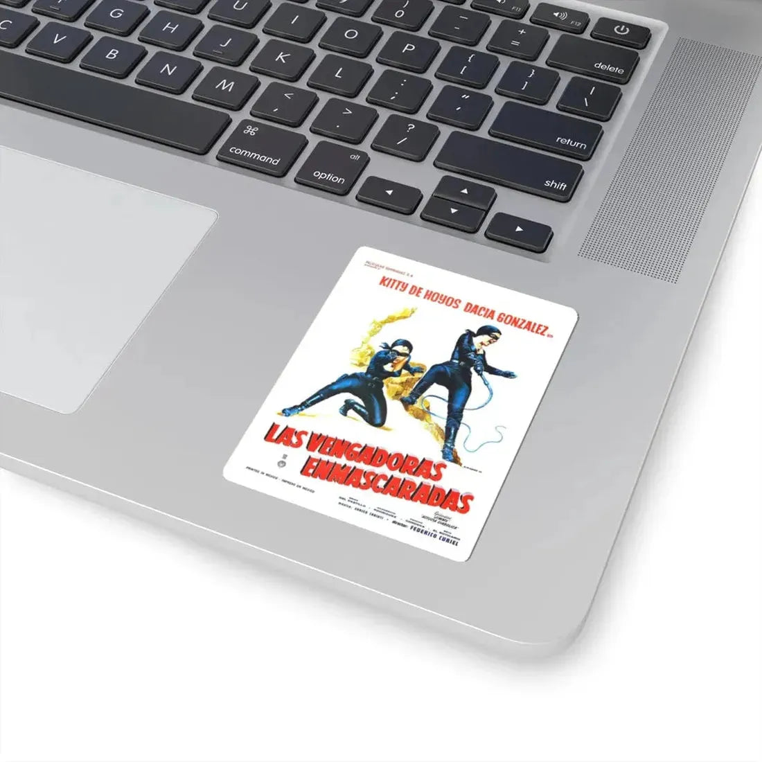 THE MASKED AVENGERS 1981 Movie Poster - STICKER Vinyl Kiss-Cut Decal - The Sticker Space