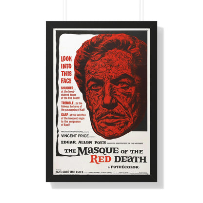 THE MASQUE OF THE RED DEATH 1964 - Framed Movie Poster-20" x 30"-The Sticker Space