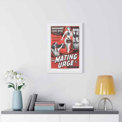 THE MATING URGE (2) 1959 - Framed Movie Poster-The Sticker Space