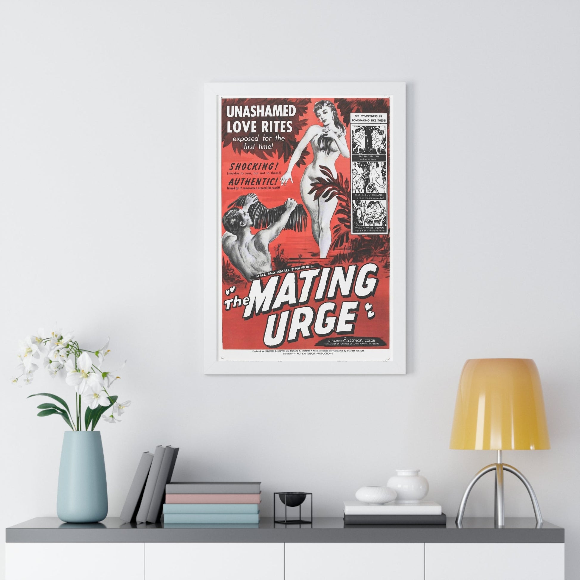 THE MATING URGE (2) 1959 - Framed Movie Poster-The Sticker Space