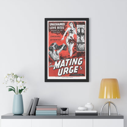 THE MATING URGE (2) 1959 - Framed Movie Poster-The Sticker Space