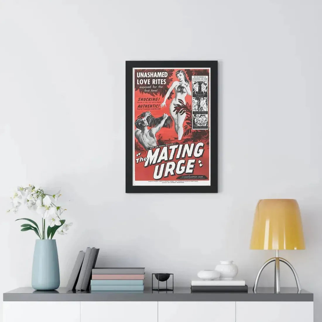 THE MATING URGE (2) 1959 - Framed Movie Poster - The Sticker Space