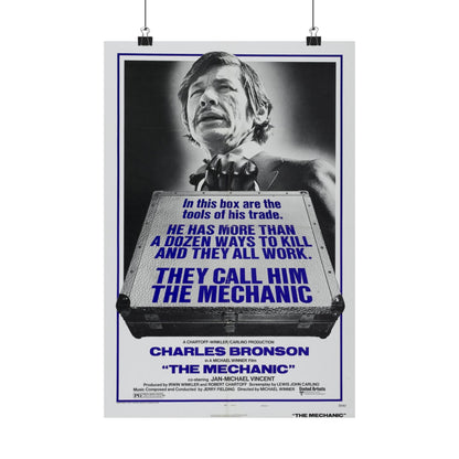 THE MECHANIC 1972 - Paper Movie Poster-12″ x 18″-The Sticker Space