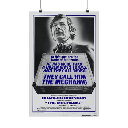 THE MECHANIC 1972 - Paper Movie Poster-16″ x 24″-The Sticker Space