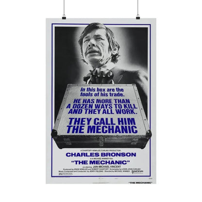 THE MECHANIC 1972 - Paper Movie Poster 20″ x 30″ Matte - The Sticker Space