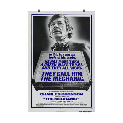 THE MECHANIC 1972 - Paper Movie Poster-24″ x 36″-The Sticker Space