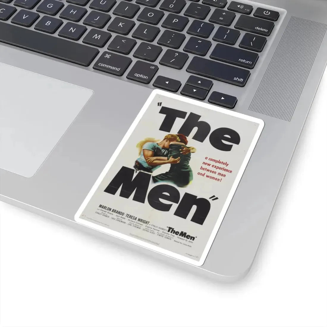 The Men 1950 Movie Poster - STICKER Vinyl Kiss-Cut Decal - The Sticker Space