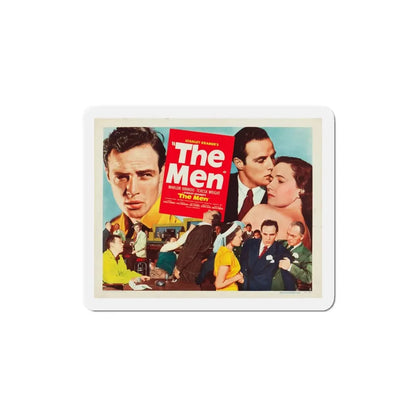 The Men 1950 v2 Movie Poster Refrigerator Magnet 4 Inch - The Sticker Space