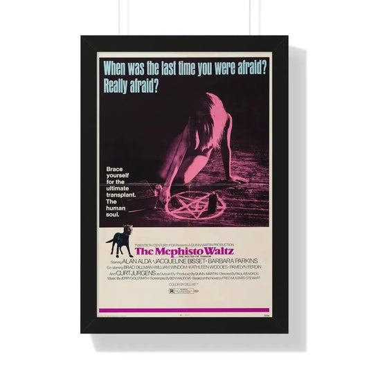 THE MEPHISTO WALTZ 1971 - Framed Movie Poster 16″ x 24″ Black - The Sticker Space